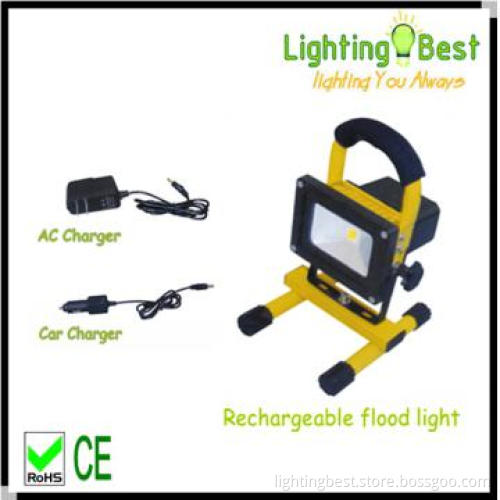 10w-50w rechargeable led flood light
